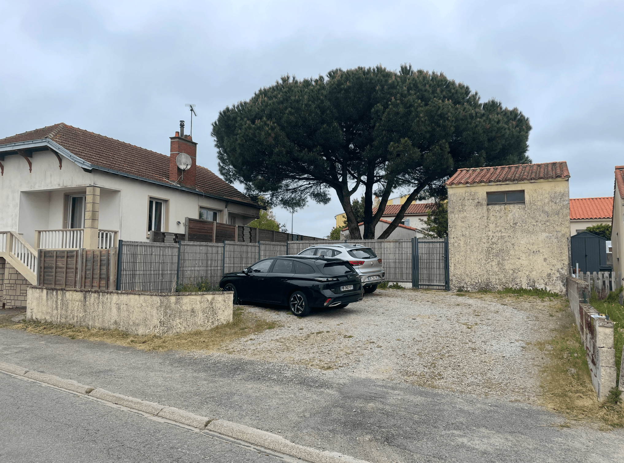 Terrain avant travaux
