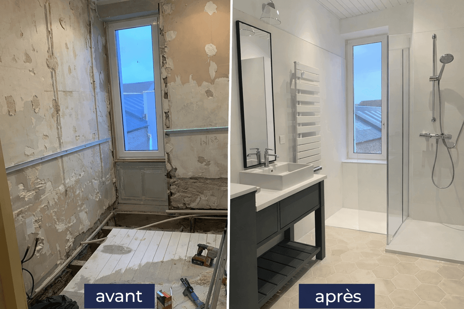 Rénovation salle de bain — Projego Vendée